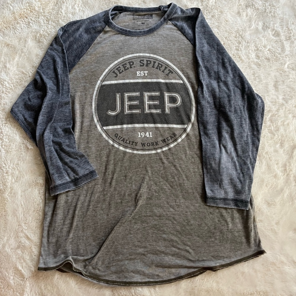 Jeep Lucky Brand 3/4 tee Medium